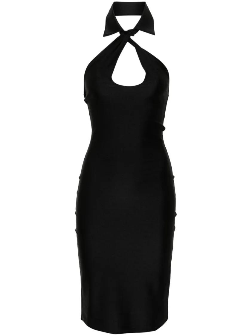 Thumbnail - Coperni - Cut-Out Dress - Größe 38 - schwarz