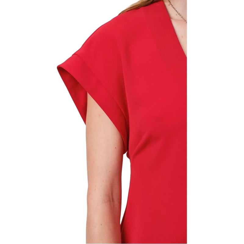 DANTE6 T-Shirt Dante 6 Henne Detailed Slit Top Tops Rood 244130 rot(Image 2)