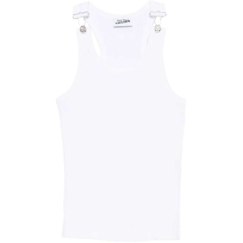 Jean Paul Gaultier T-Shirt Top White weiß