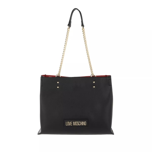 Love Moschino Handle Bag Nero Rymlig shoppingväska