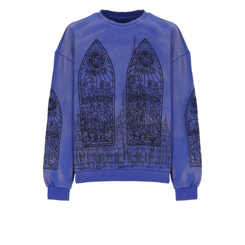 Who Decides War Hemden Blue Cathedral Sweatshirt Blue