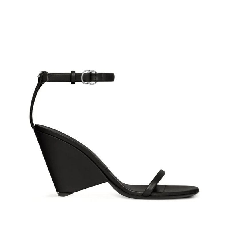 Courrèges Sandalen Wedge Heel Sandals Black