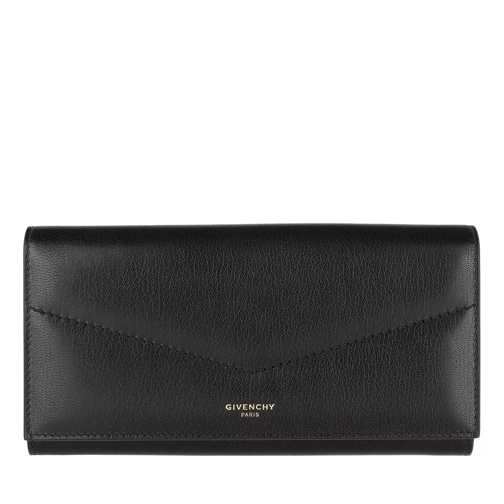 Givenchy Flap Wallet Black Kontinentalgeldbörse