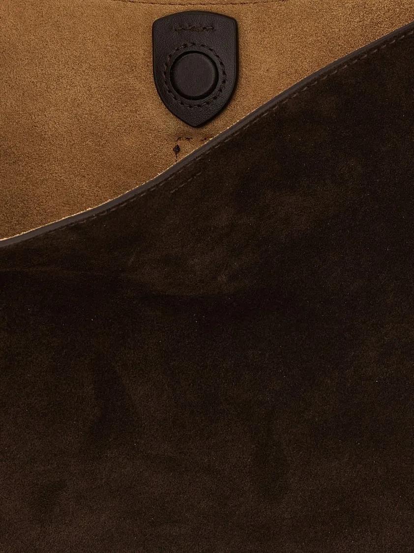 Polo Ralph Lauren Hobo bags 'Polo Id Large' Shoulder Bag in zwart