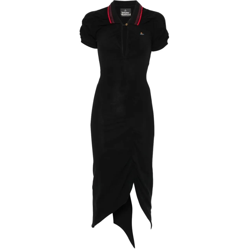 Vivienne Westwood Midikleid Pulling Dress Black schwarz