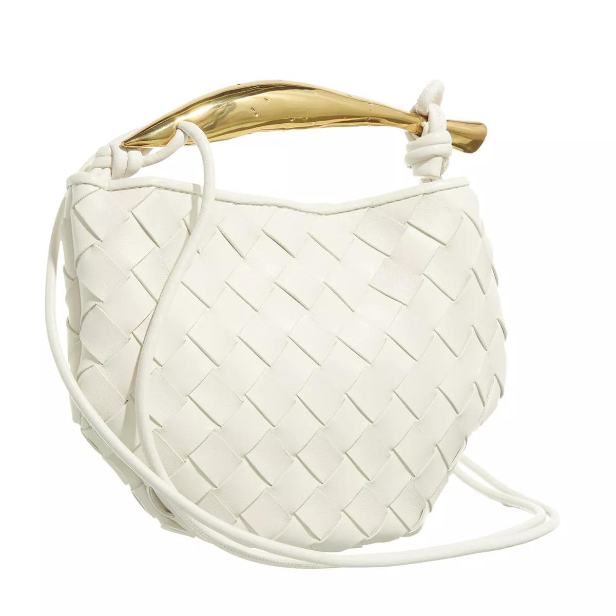 Bottega Veneta Crossbody bags Mini Sardine Crossbody Bag in wit