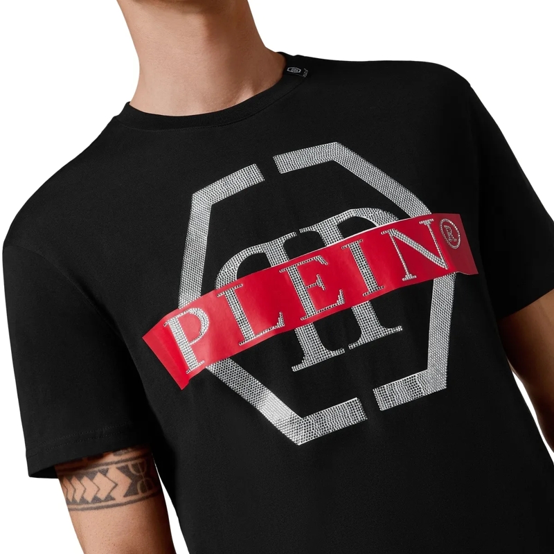 Philipp Plein T-Shirt T-Shirt Rundhalsausschnitt Ss schwarz(Image 9)