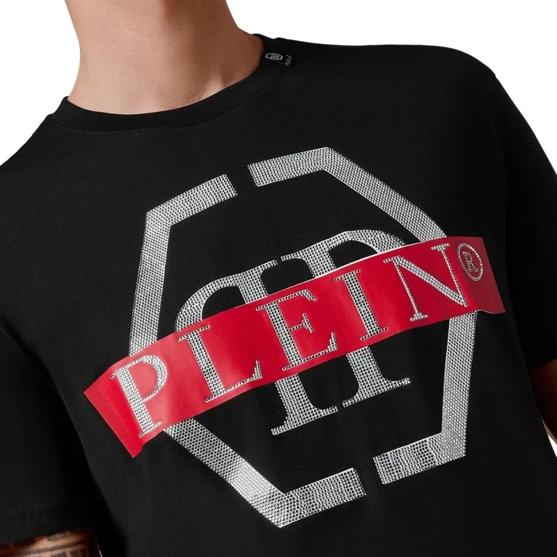 Philipp Plein T-Shirt T-Shirt Rundhalsausschnitt Ss schwarz(Image 3)