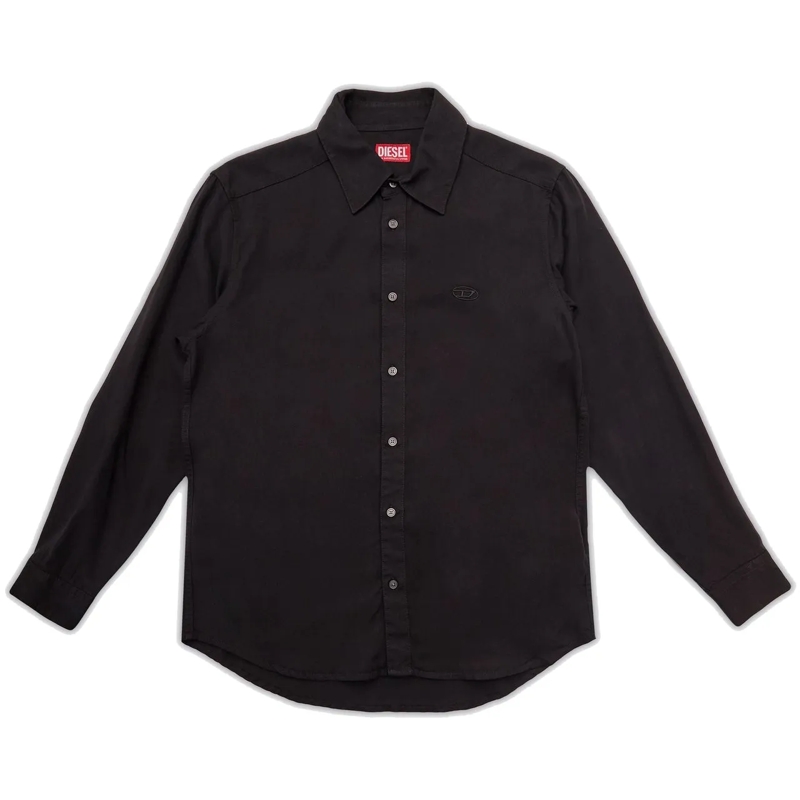 Diesel Legeres Oberteil Camicia S-Simply Nera schwarz