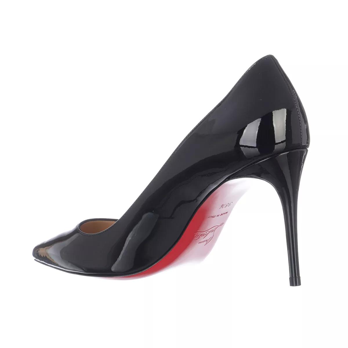 Christian Louboutin Kate 85 Patent Black | Pump