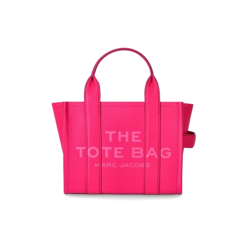 Marc Jacobs Tote MARC JACOBS THE LEATHER SMALL TOTE HOTE PIBK HANDT pink