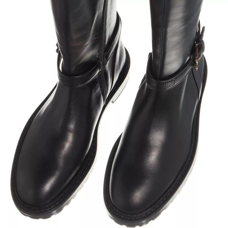 Moschino Sca.Nod.Cuoioroccia30 Vitello Nero | Stiefel