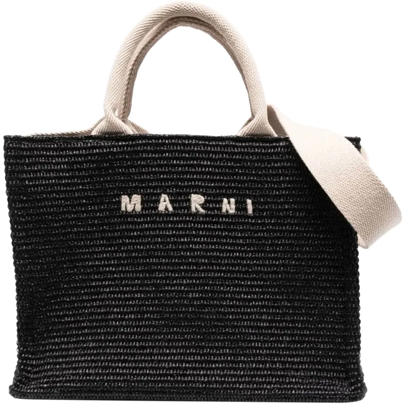 Marni Tote Small Basket Black schwarz