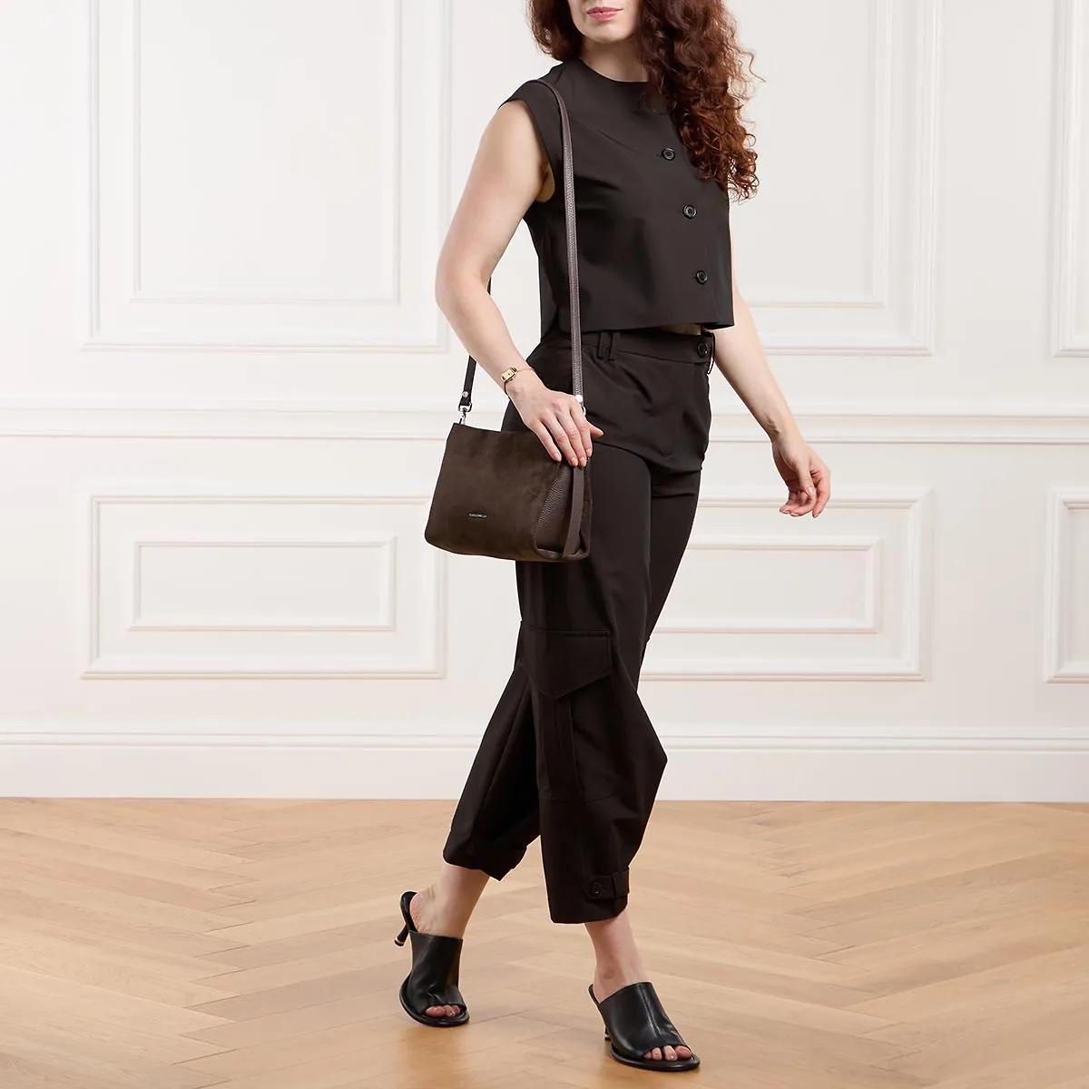 Coccinelle Crossbody bags Boheme Suede Bimaterial in bruin