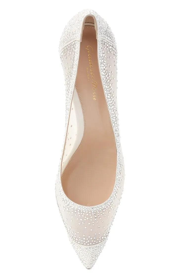 Thumbnail - Gianvito Rossi Hohe Schuhe - Rania 85 - Gr. 37 (EU) - in Beige - für Damen