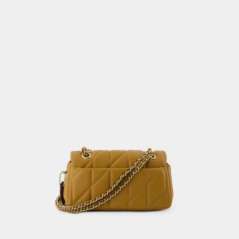 Coach Schoudertas Quilted Tabby Shoulder Bag 20 Honey Brown(Image 5)