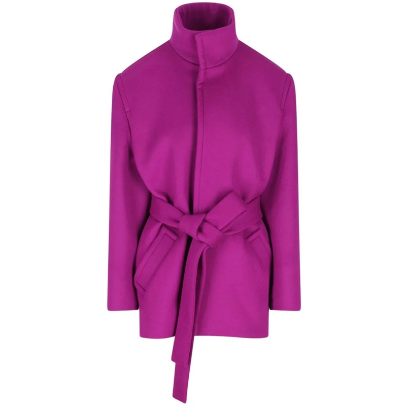 Saint Laurent Übergangsjacke Coats Purple lila