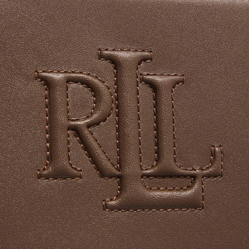 Lauren Ralph Lauren Wallet On A Chain Wallet On A Chain Medium Dark Mahogany(Image 4)