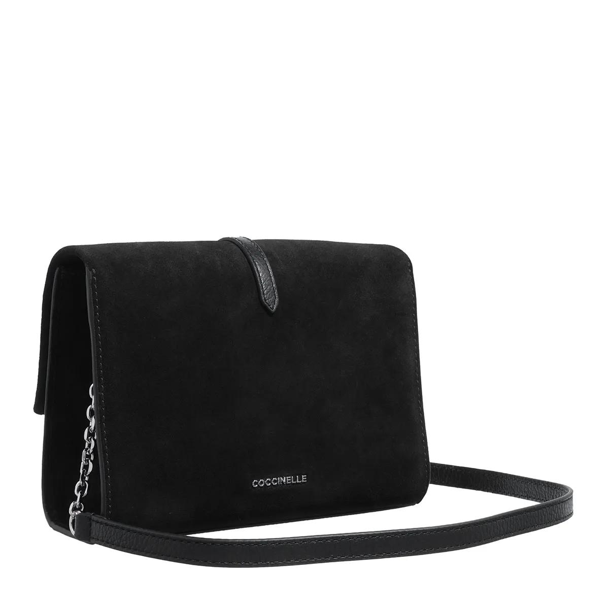 Coccinelle Crossbody bags dorian Suede in zwart