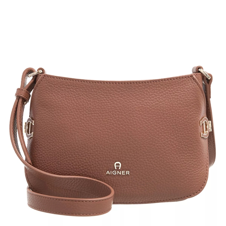 AIGNER Milano Demi Brown Crossbody Bag