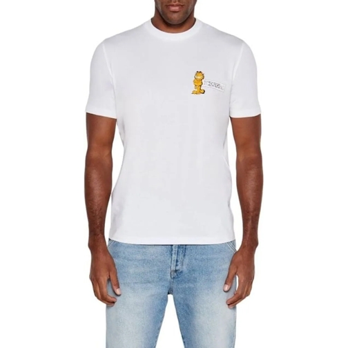 Iceberg T-Shirts Iceberg Heren T-shirt Wit F015-6318/1101 weiß