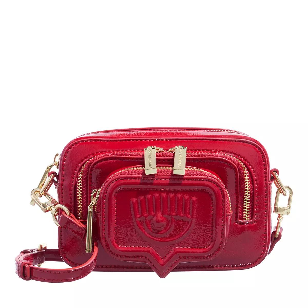 Chiara Ferragni Range F Eyelike Pocket, Sketch 01 Bags Barbados Cherry Crossbodytas