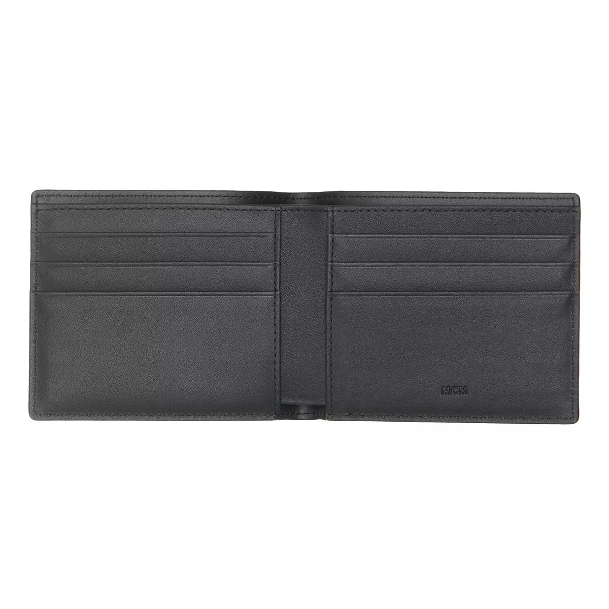 Mcm gray discount wallet