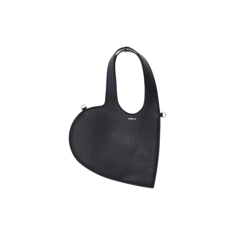 Coperni Schultertasche “Baby Heart” Mini Bag – Black Black
