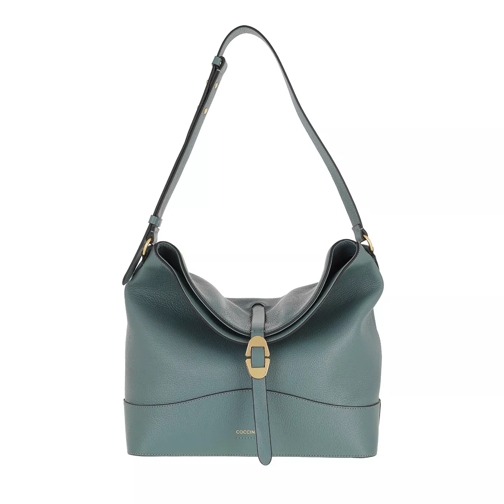 Coccinelle Josephine Handbag Grained Leather / Shark Grey Shark Grey Borsa hobo