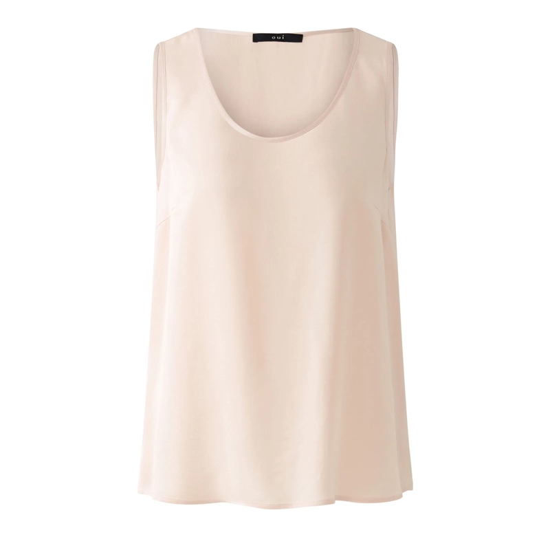 Oui Top Trägertop peach whip