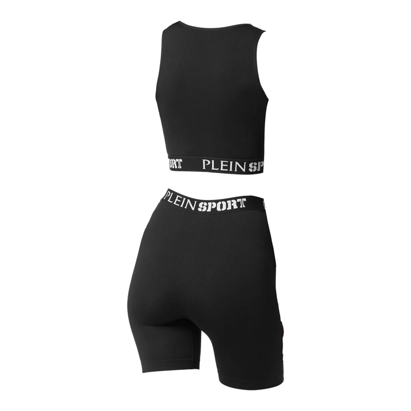 Plein Sport Top Sport Bh Logo schwarz(Image 2)