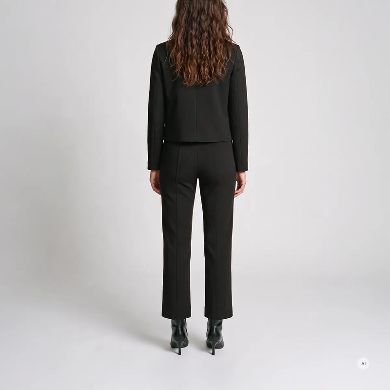 Marc Aurel Blazer Blazerjacke- mit Schmuckdetail- Blende aus vega schwarz(Image 4)