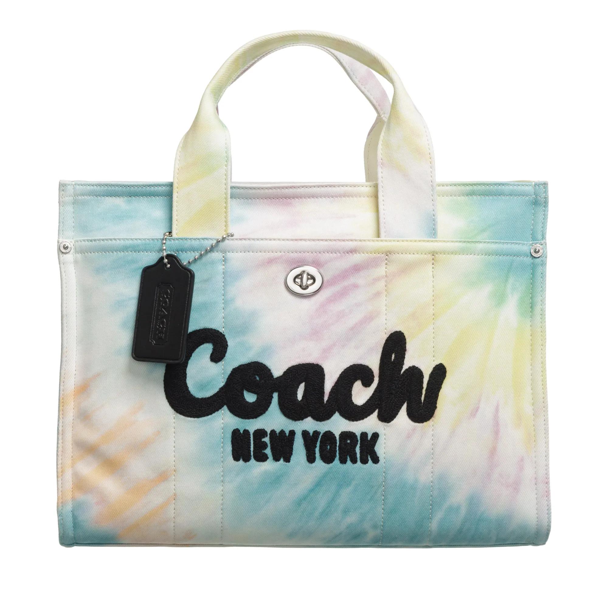 Coach Totes & Shopper - Rainbow Tie-Dye Cargo Tote - Gr. unisize - in Bunt - für Damen