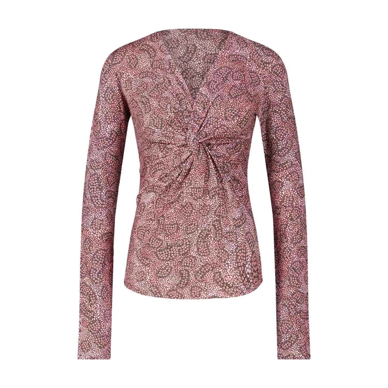 Isabel Marant Top Langarmshirt mit Taillierung Pink(Image 2)