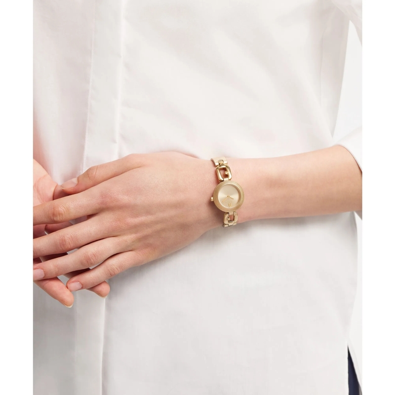 Furla Quarzuhr Quarz-Analoguhr Furla Arco Chain gold(Image 4)