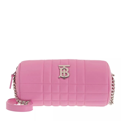 Burberry Barrel Shoulder Bag Leather Primrose Pink Barrel Bag
