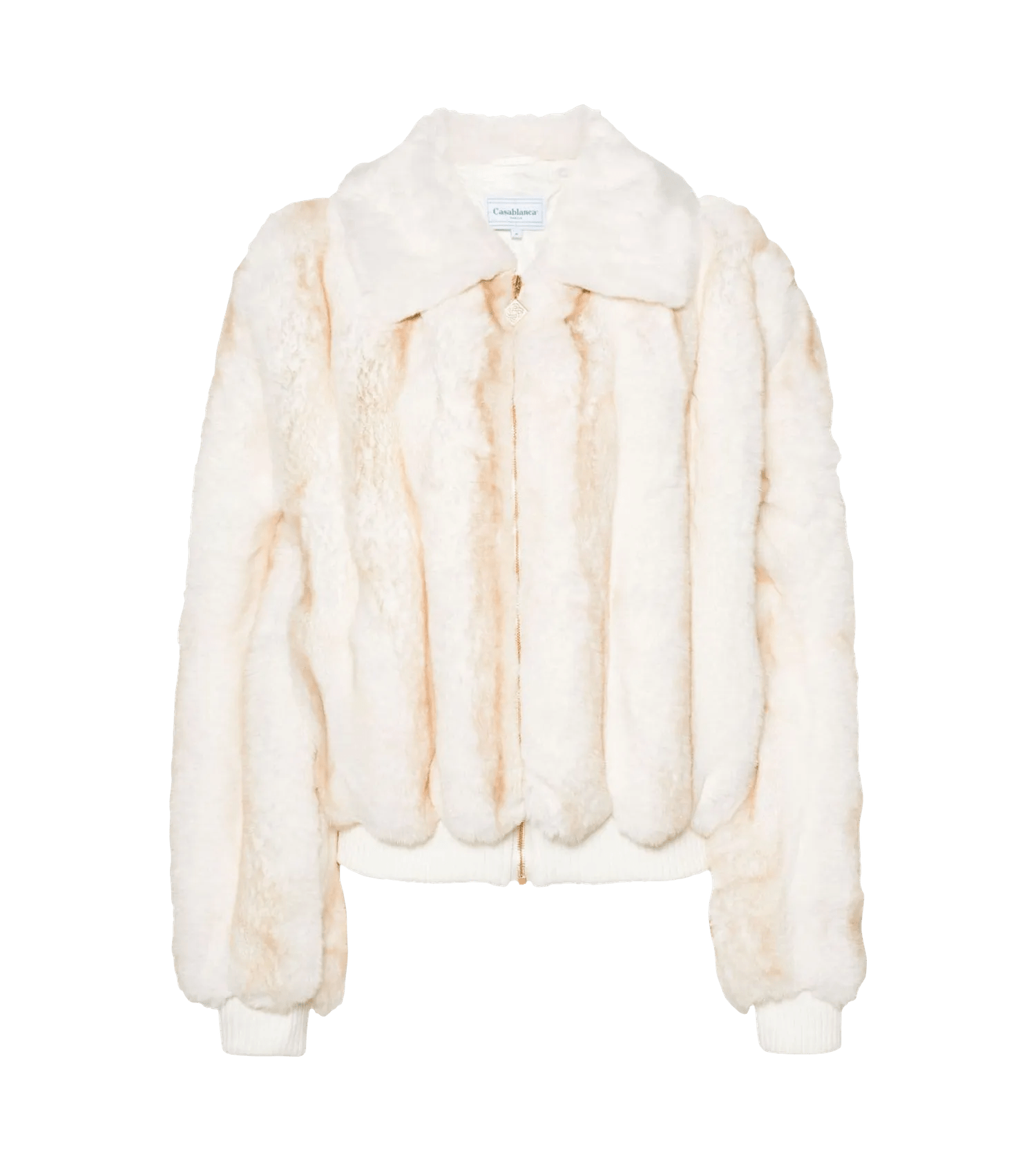 Casablanca - Jacke aus Faux Fur - Größe M - weiß