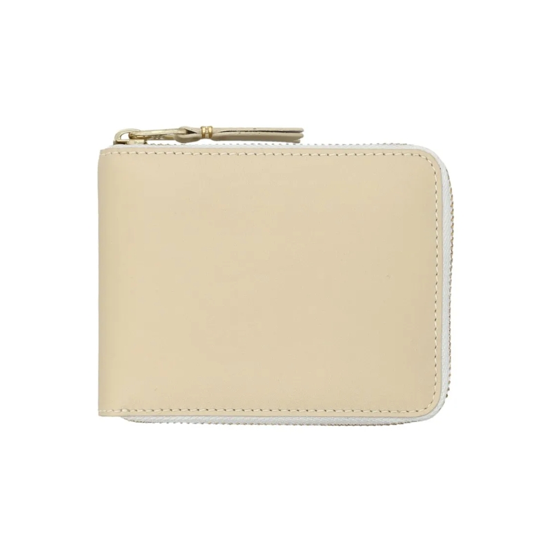 Comme des Garcons Geldbörse Small Zip Around Wallet Neutrals
