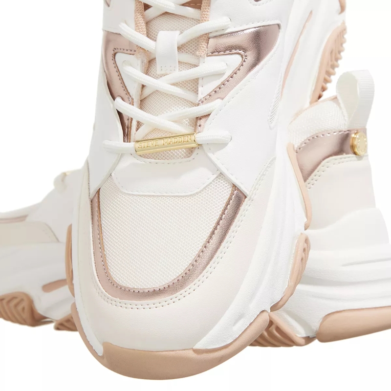Steve Madden Low-Top-Sneaker Progressive Cream Rose Gold(Image 3)