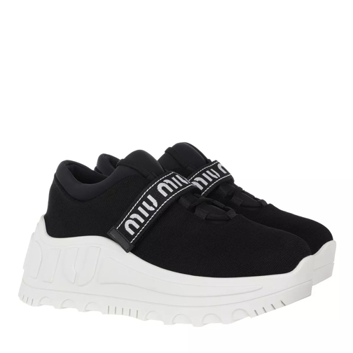 Miu Miu Plateau Sneakers Black Platform Sneaker