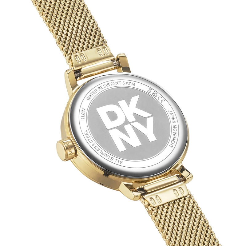 DKNY Automatikuhr Quarzuhr Soho Mini gold(Image 4)