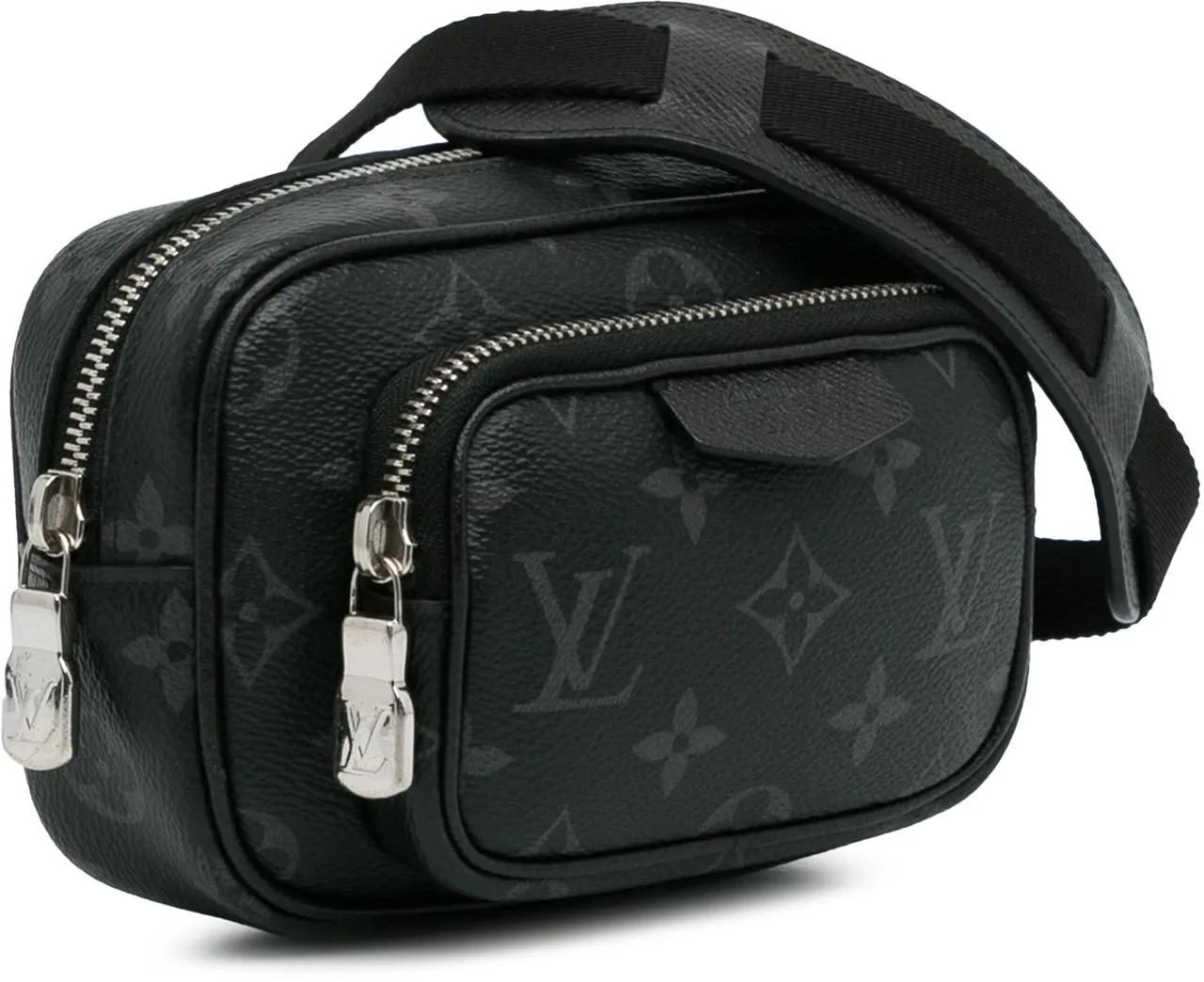 Thumbnail - Louis Vuitton Hobo Bags - 2021-2023 Monogram Eclipse Taigarama Outdoor Pouch - Gr. unisize - in Schwarz - für Damen