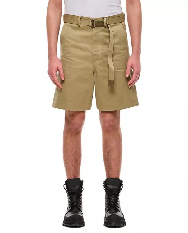 Sacai - Cotton Chino Shorts - Größe 2 - brown