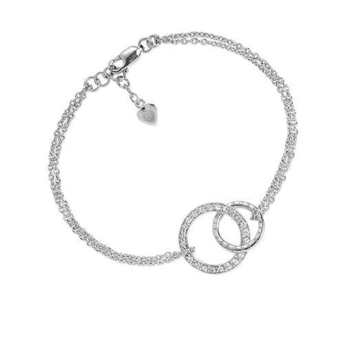 Sif Jakobs Jewellery Prato Bracelet White Zirconia Silver Armband