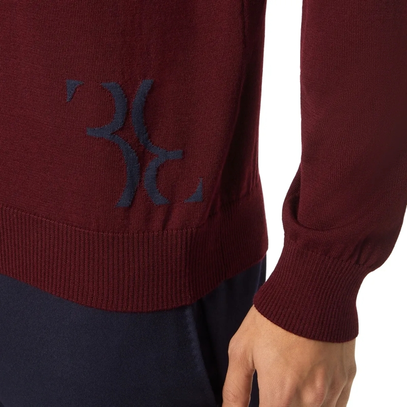 BILLIONAIRE Top Pullover bordeaux(Image 4)