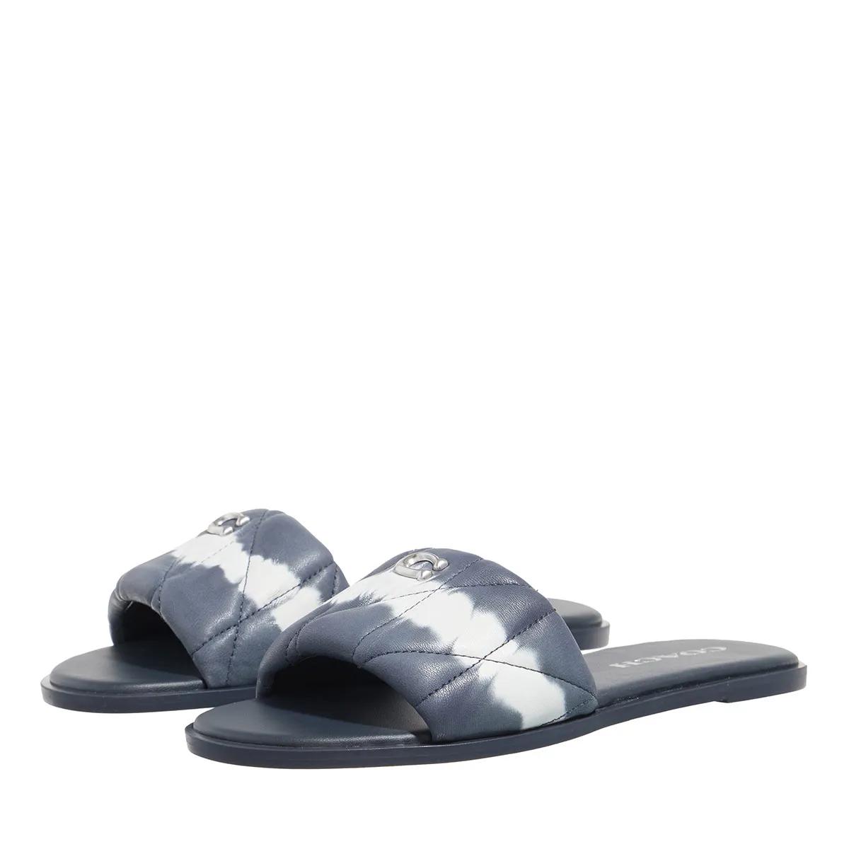 Coach Sandalen & Sandaletten - Holly Tie Dye Sandal - Gr. 39,5 (EU) - in Blau - für Damen