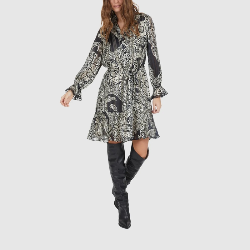 Marc Aurel Kleid Kleid schwarz(Image 2)