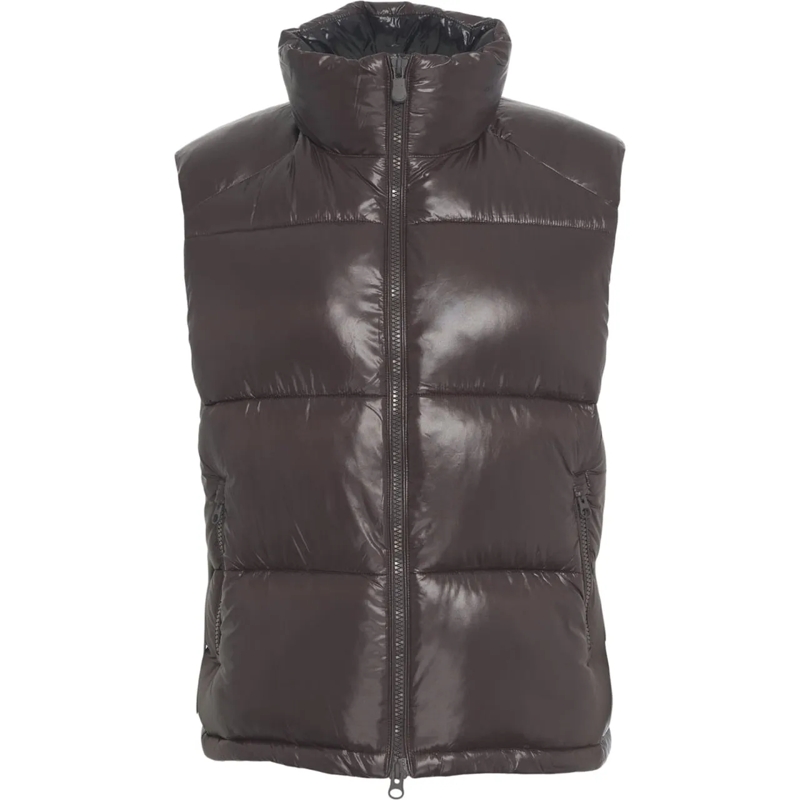 Save the Duck  Quilted vest 'Love' braun