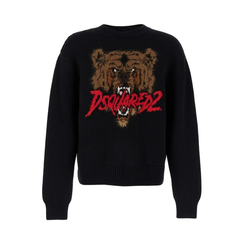 Dsquared2 Pullover Sweaters Black schwarz