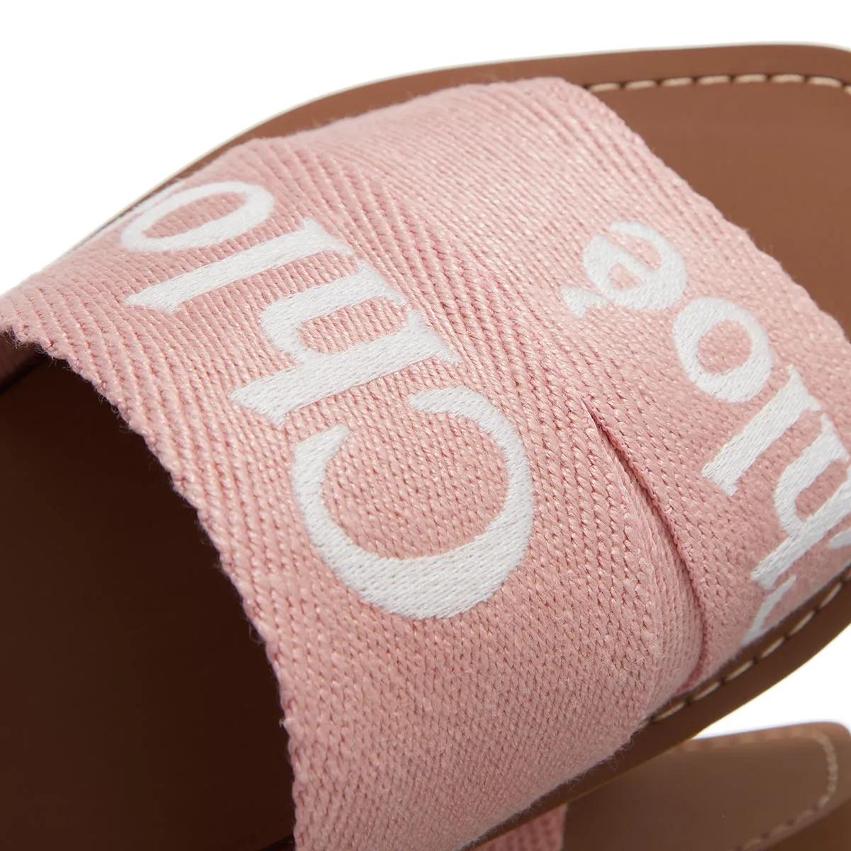 Thumbnail - Chloé Slipper & Pantoletten - Woody Flat Mule - Gr. 36 (EU) - in Gold - für Damen